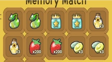 Getting the Most LUCKIEST Memory Match Ever in Bee Swarm Simulator