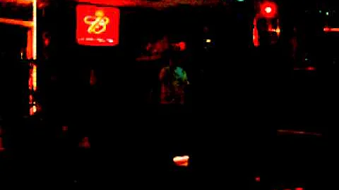 Michelle Castiglione singing Karaokee