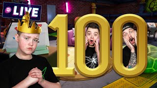 Reaching 100 Crown Wins In Fortnite!!! LIVE Uploads of Fun