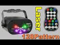 128 Pattern Laser Projector Lights RGB