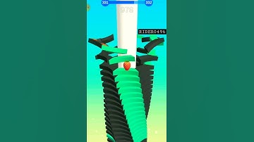 Stack Ball level 331 | android,iOS gameplay | #Shorts #Games offline games |RIDER0496