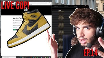 JORDAN 1 POLLEN NSB LIVE COP! - How To Sneaker Bot Ep.14