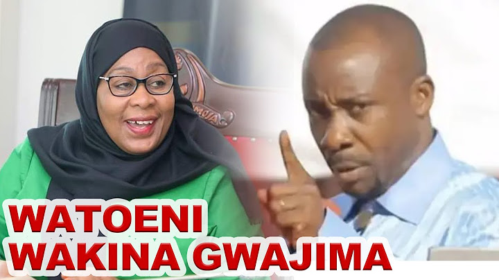RAIS SAMIA AVUNJA UKIMYA "WATOENI WAKINA GWAJIMA / HAZIMO HAZIMO"