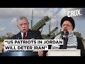 Jordan Seeks US Patriot Air Defence Amid &quot;Crossfire&quot; Fears With Iran Involvement In Israel-Hamas War