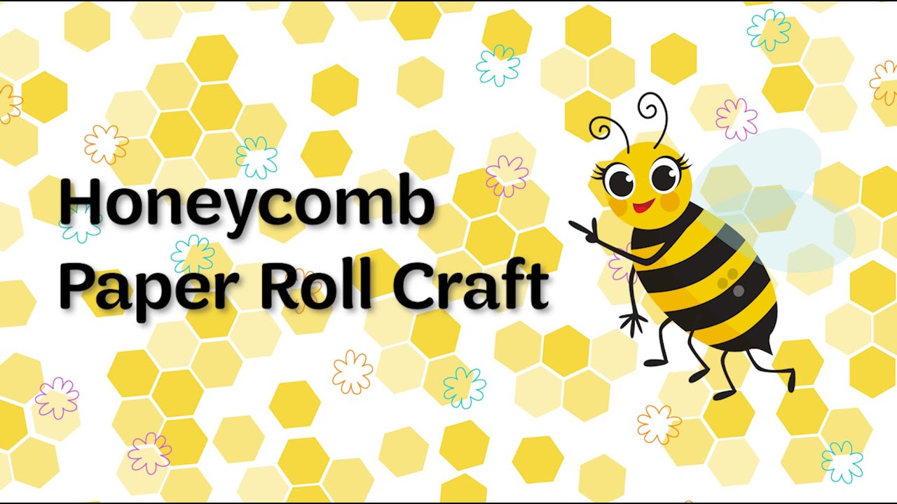 Honeycomb Paper Roll Craft YouTube Honeycomb Paper Roll Craft YouTube