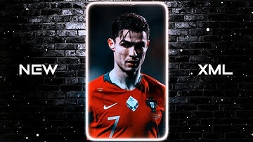 RONALDO 💝💖 ATTITUDE XML FILE TRENDING XML ALIGHT MOTION