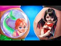 Pregnant Mermaid VS Pregnant Vampire! Funny Situations and Life Hacks!