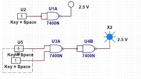 Study of Universal Gates. | NAND & NOR | Multisim Simulation | Creating other gates using NAND & NOR