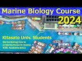 Kitasato Univ students: Marine Biology Course at Yilan Marine Station 北里大学生 台湾東海岸で海洋生物実習
