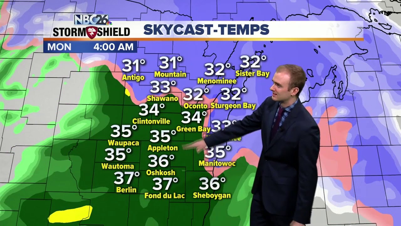 After Fairly Quiet Day, Messy Weather Returns Tomorrow