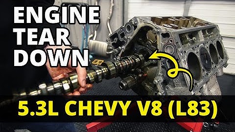 AFM DOD Delete Part 4 - Complete Engine Teardown Disassembly 5.3L L83 6.2L L86 V8 Direct Injection