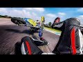 SCHIANTARSI IN MOTO CON LA PITBIKE! - RACING IS LIFE EP. 27