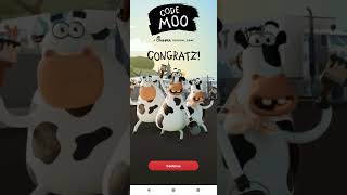 Let's Play Chick Fil-A Code Moo Week 2 for no reason (but I got free food anyway) + video