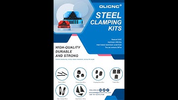 steel clamping kit 58pcs clamps M8-58pcs M10-58pcs M12-58pcs M14-58pcs M16-58pcs M18-58pcs M20-58pcs