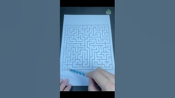 Satisfying Maze Challenge ASMR IQ Test! #iqtest #asmr #satisfying
