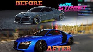 CarX Street Audi R8 Max Uprading🔥(Gameplay)