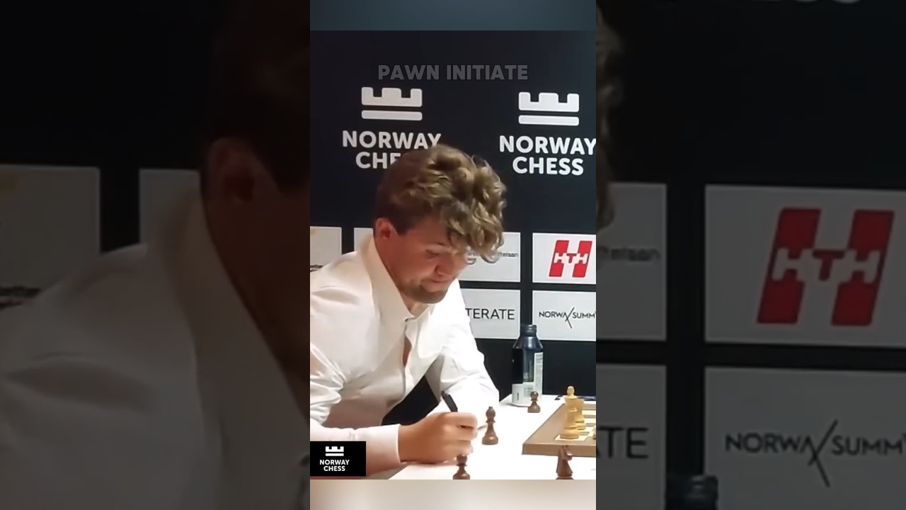 Неожиданная ошибка! Магнус против Дина...