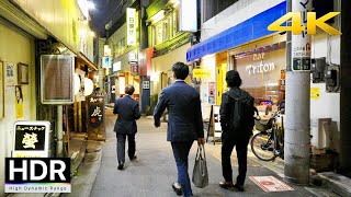 【4K HDR】Tokyo Night Walk - Kita-Senju