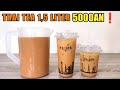 Minuman 5000an seenak es teh indonesia ide jualan es teh viral thai tea  ide usaha modal kecil