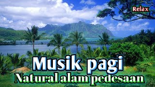 Suasana alam pedesaan dengan musik yang menenangkan ||musik relaksasi santai