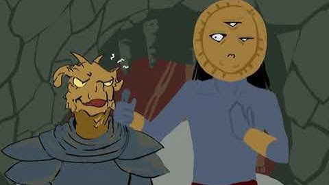 Dagoth Ur meets argonian Nerevar (Animated)