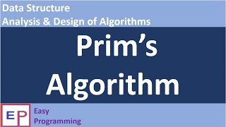 #17 Prim's Algorithm with example in Hindi | B.E | B.Tech | Diploma