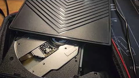 External CD DVD Drive  Ultra Slim CD Burner Review