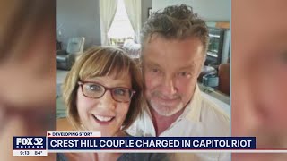Illinois couple charged in US Capitol riot
