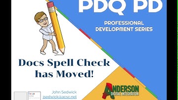 Google Docs Spell Check