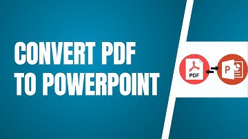 How To Convert PDF To A PowerPoint Presentation | PDF To PPT  2024