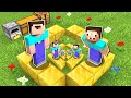 НУБ И ПРО ПРОХОДЯТ ПАРКУР ИЛЛЮЗИЮ В МАЙНКРАФТ ! НУБИК И ТРОЛЛИНГ ЛОВУШКА MINECRAFT