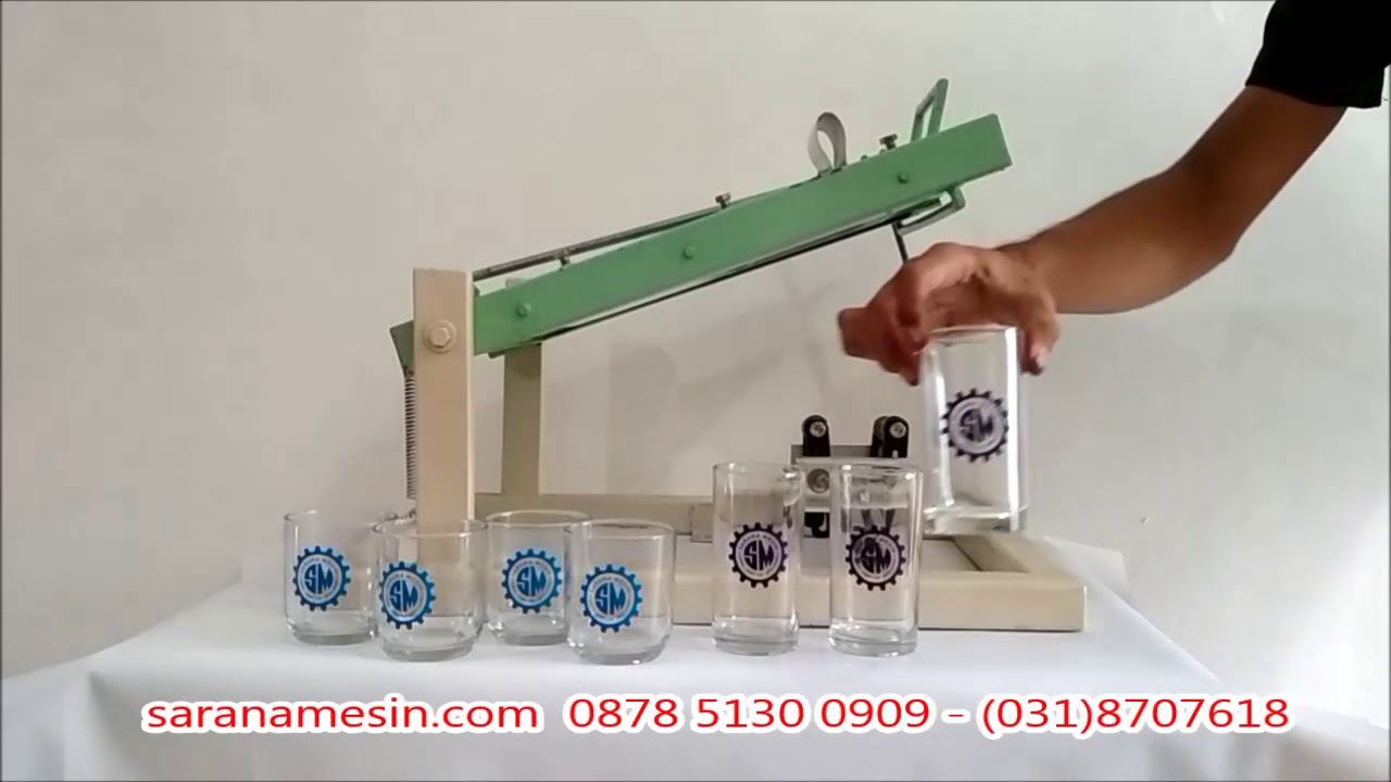 Alat Sablon Gelas Mug dan Botol YouTube