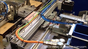 Packaging line for coins rolls in carton boxes | VELEC Systems coin