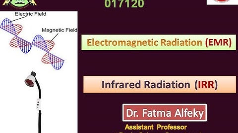 Electrotherapy 1 L4: Electromagnetic radiation (EMR) and Infrared radiation IRR