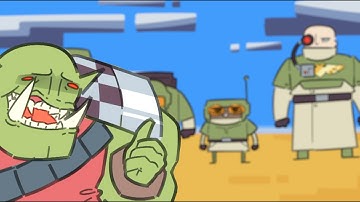 Imperial Guard Vs Orkish Power of Belief | Warhammer parody