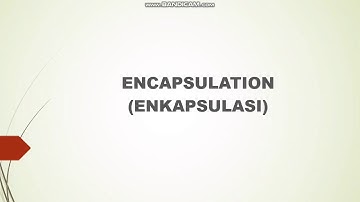 Belajar pemrograman Java Enkapsulasi