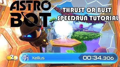Astro Bot Thrust Or Bust Speedrun Tutorial