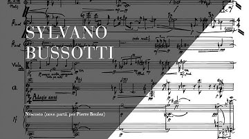 Sylvano Bussotti - Nascosto (nove parti per Pierre Boulez)