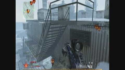 Modern Warfare 2- Sub Base gameplay w/ commentary bpk 16-8 barret 50 cal