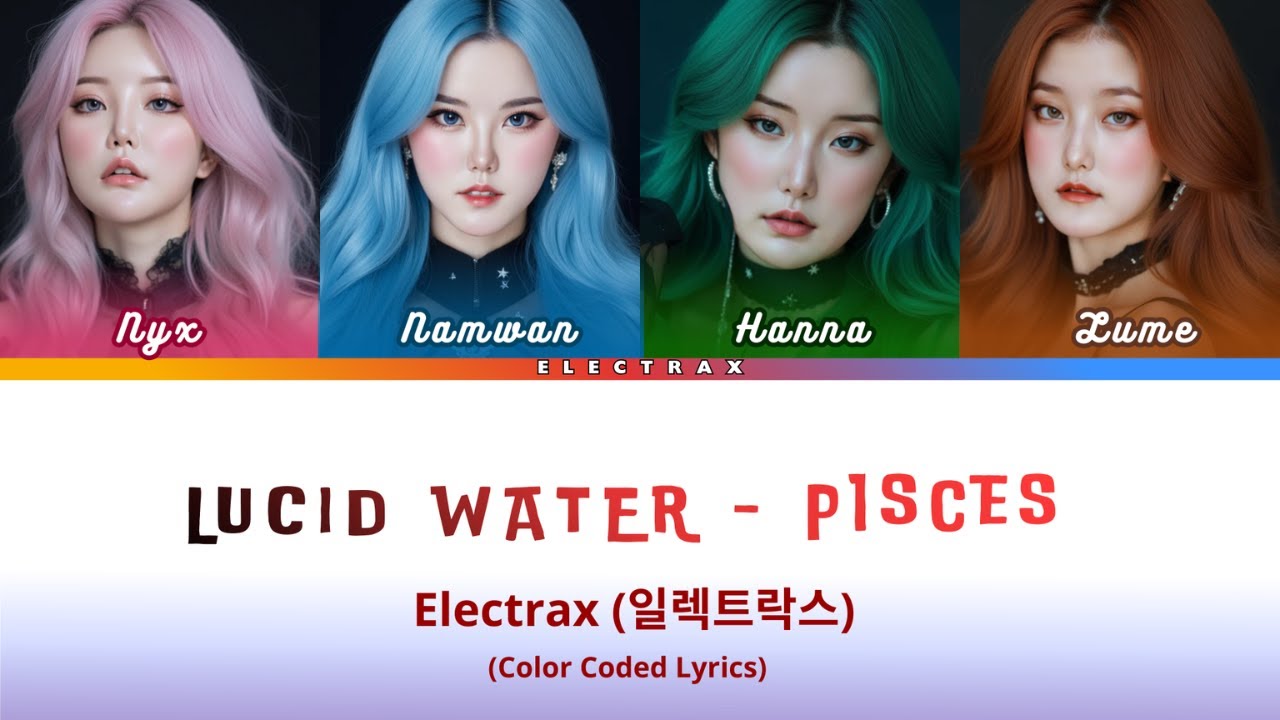 Electrax (일렉트락스) 'LUCID WATER - Pisces' (Color Coded Lyrics)