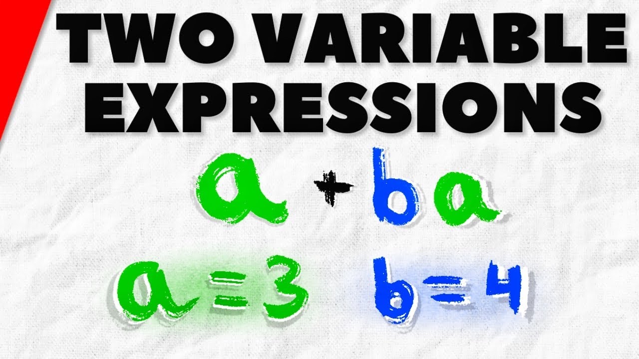 How to Evaluate Expressions with Two Variables | Pre-Algebra Exercises ...