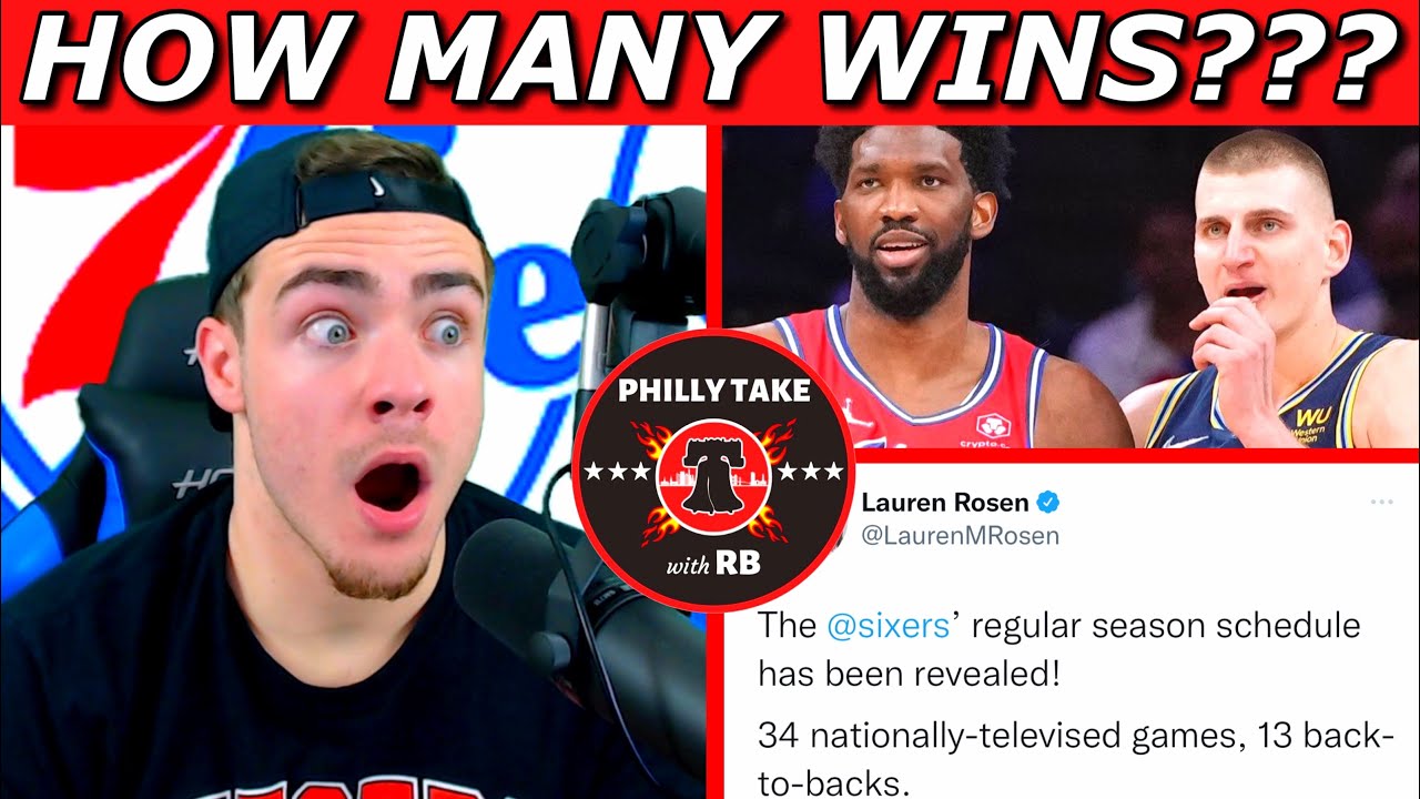 Sixers Record Prediction! | Embiid & Jokic Rivalry Week? | 2022-23 NBA Schedule Reaction