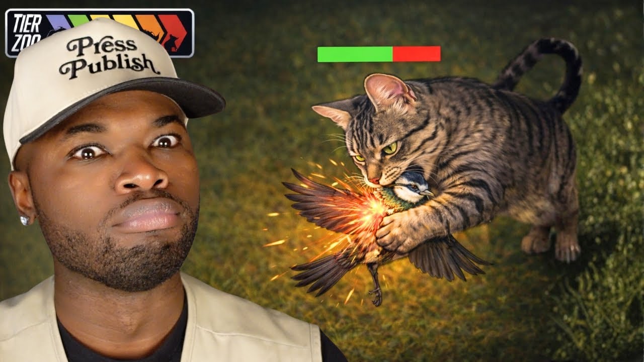 Домашние кошки слишком сильны? | Реакция зоопарка Tier