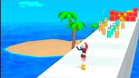 Dancing Race ! 🎊💃💃All levels gameplay Android, iOS ##