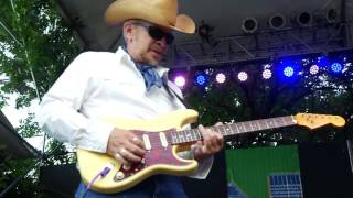 Dave &amp; Phil Alvin with the Guilty Men at Waterfront Blues Festival 2015