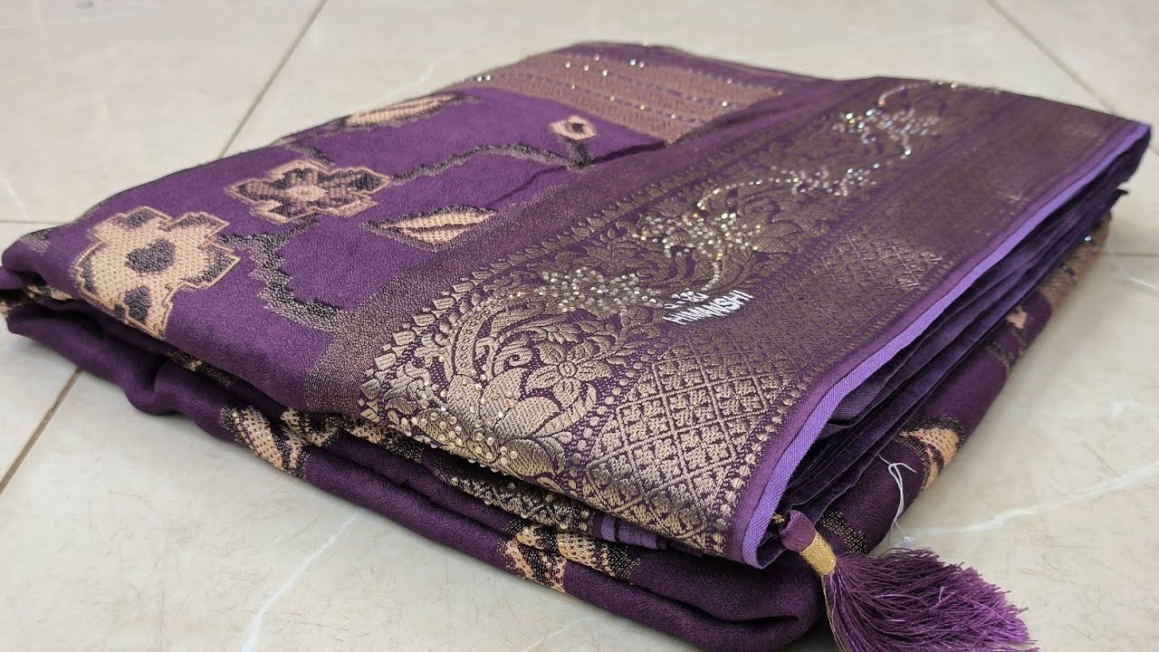 860₹🔥सॉफ्ट 🔥मटेरियल  मे 🔥पार्टी वीयर साडी|Dola Silk Sarees|Chiffon Sarees#suratsarees #fancysarees 