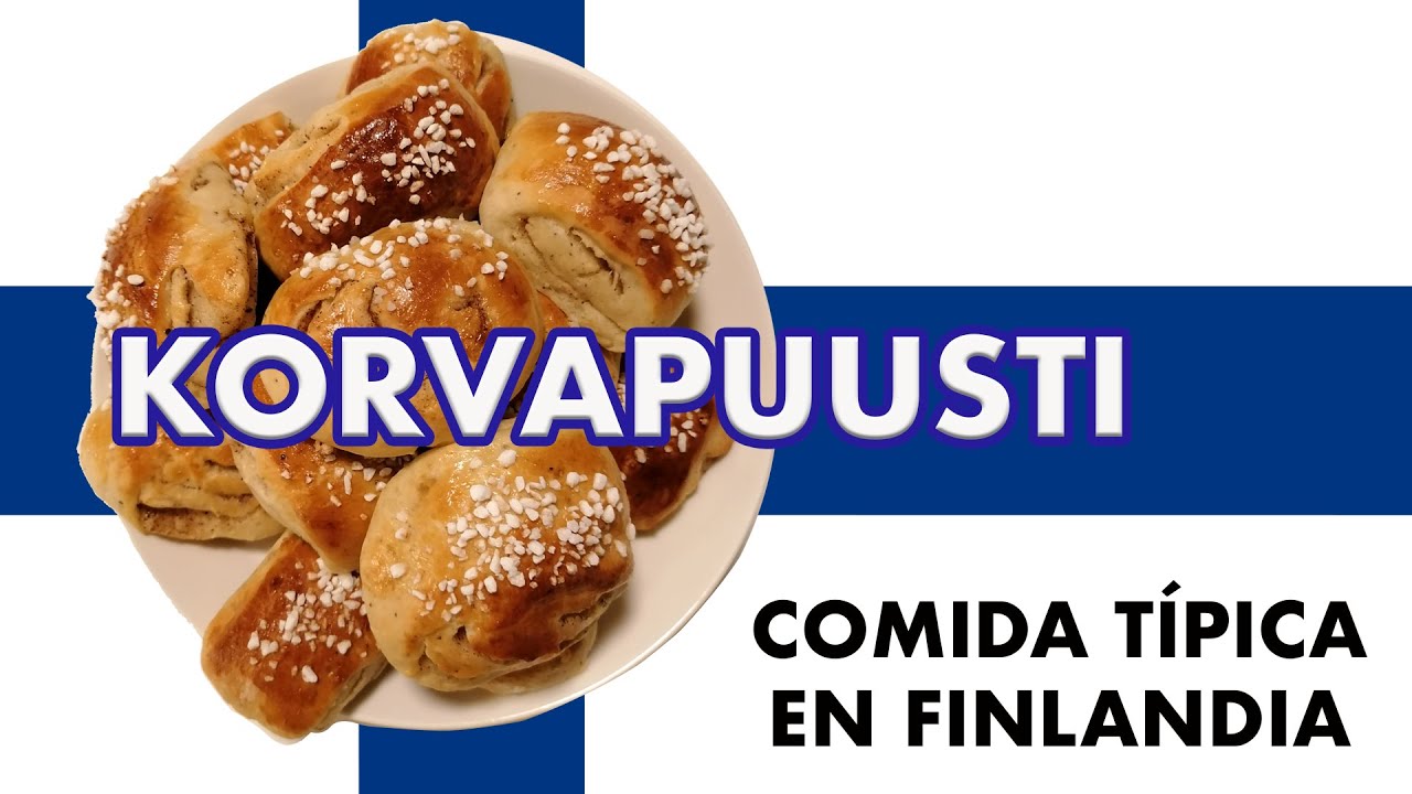 Korvapuusti (COMIDAS TÍPICAS EN FINLANDIA - 2) 