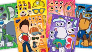 [🍒paper diy🍒] PAW PATROL Fashion Outfit Compilation with Skye, Everest, Liberty & Sweetie 👗✨ screenshot 4
