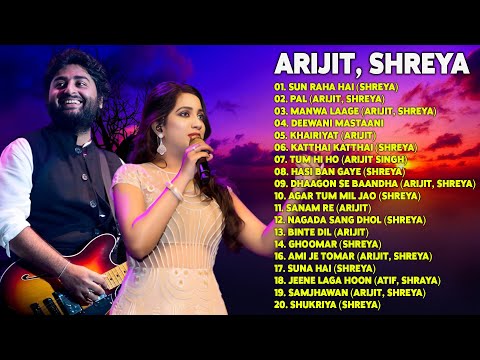 Arijit Singh & Shreya Ghoshal Best Songs 🥀♥️😴 | Heart Touching Hindi Songs | Bollywood Latest Songs