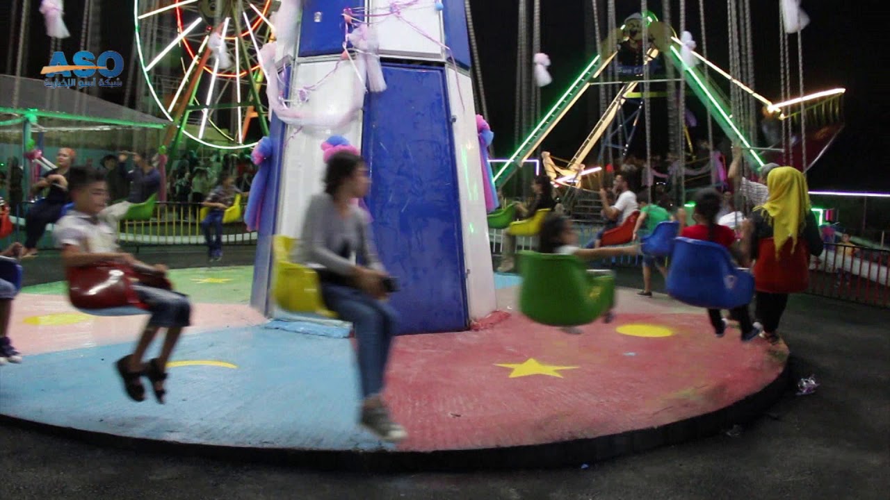 من أجواء بهجة العيد في مدينة الألعاب بعفرين